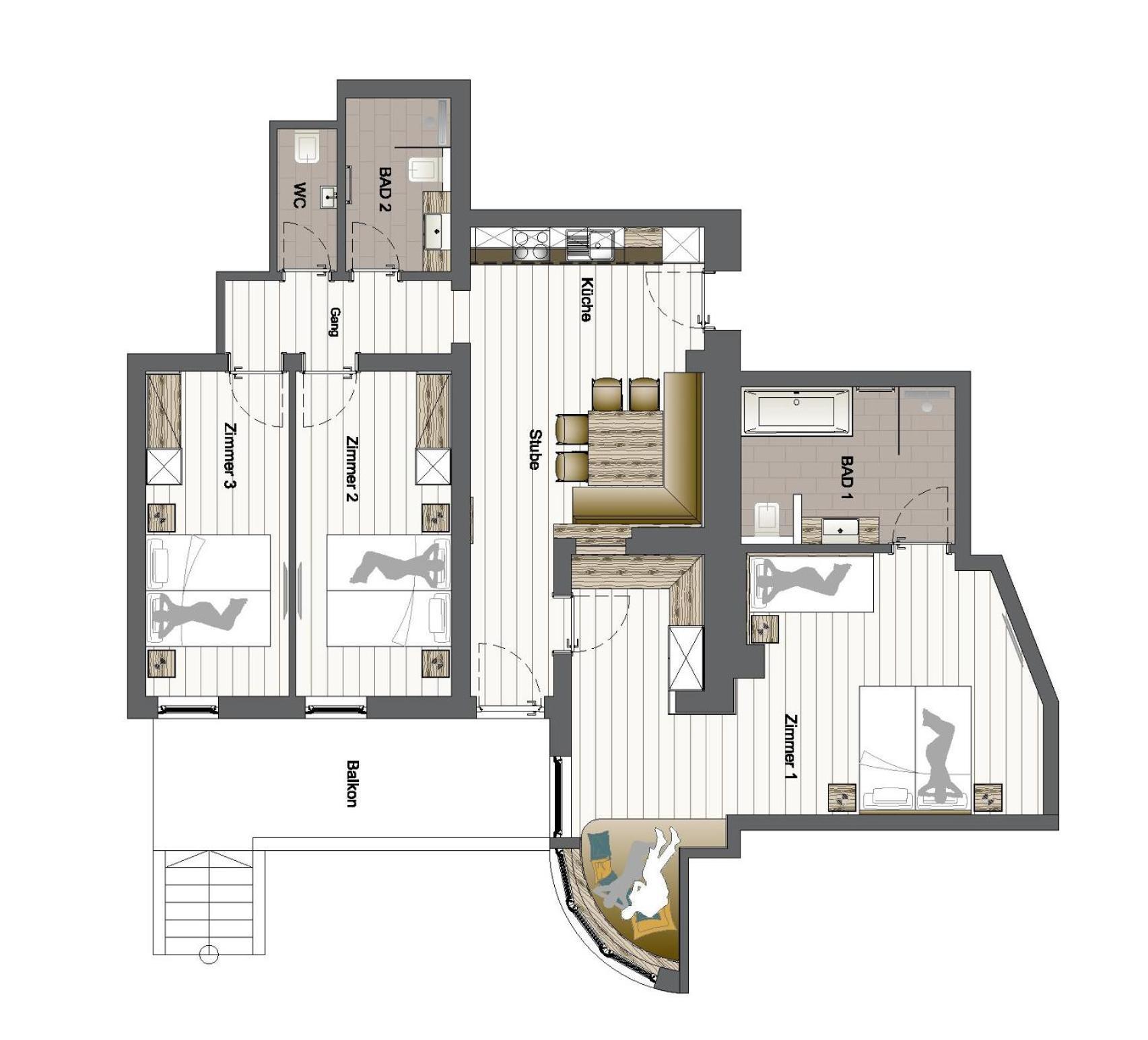 Hotel-Appartement Ferienhof Gerlos Exteriör bild
