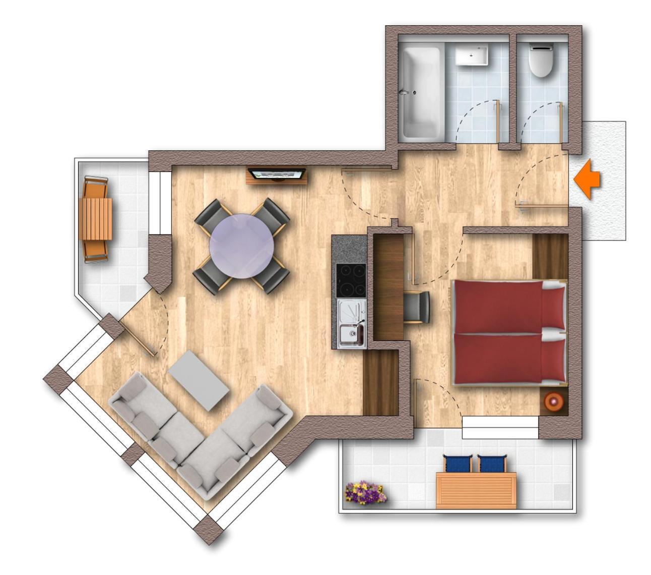 Hotel-Appartement Ferienhof Gerlos Exteriör bild