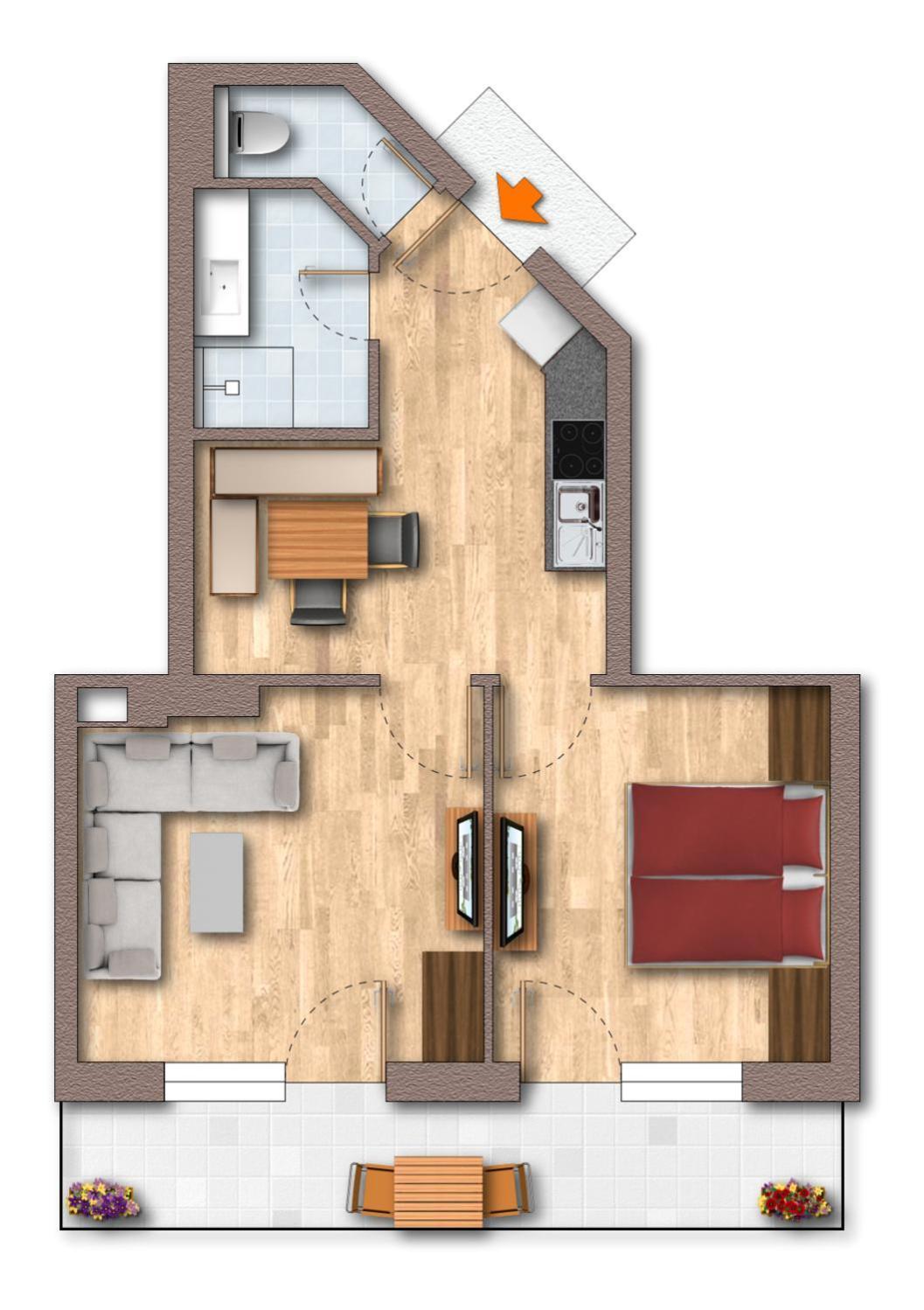 Hotel-Appartement Ferienhof Gerlos Exteriör bild