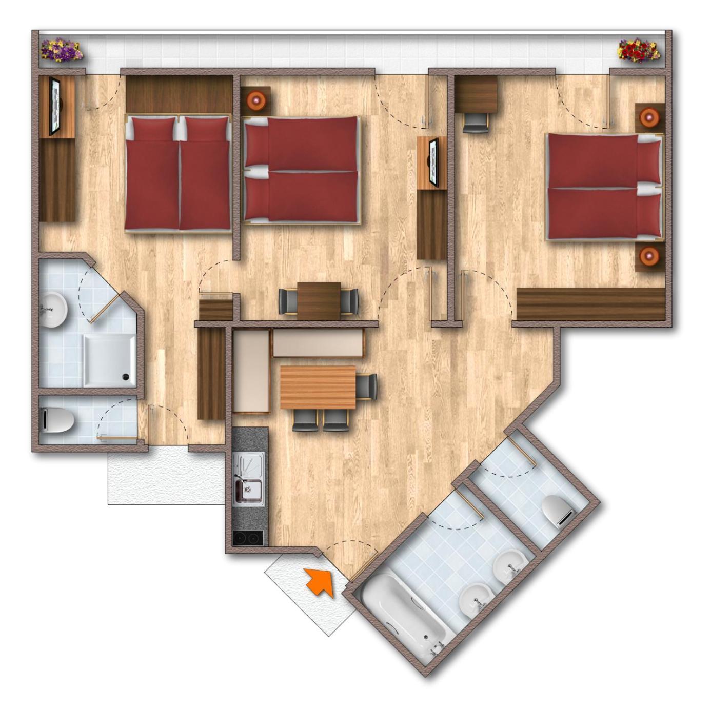 Hotel-Appartement Ferienhof Gerlos Exteriör bild